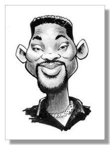 will smith caricatures